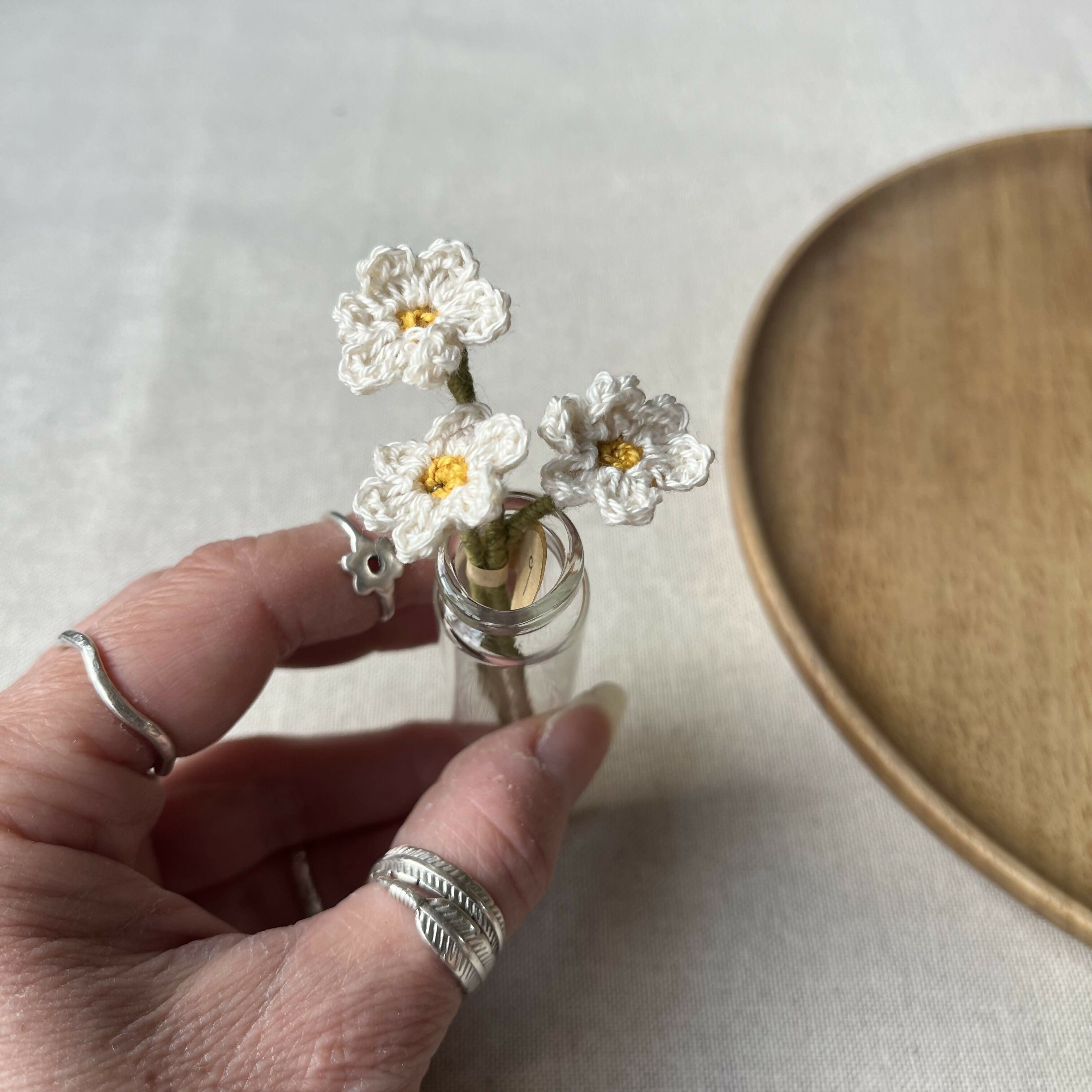 Miniature flower vase