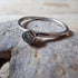 Sterling Silver and Chrysoprase Ring