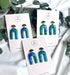 Ocean Dream Collection - Arch Polymer Clay Earrings