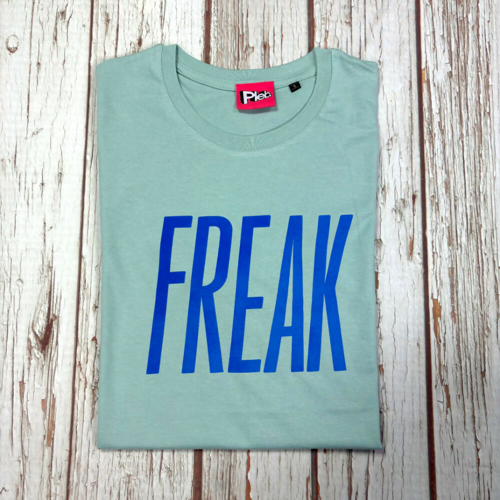 Freak Dusty Green Cotton Unisex T-Shirt