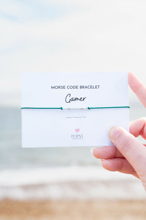 Morse Code Tiny Bead Bracelets
