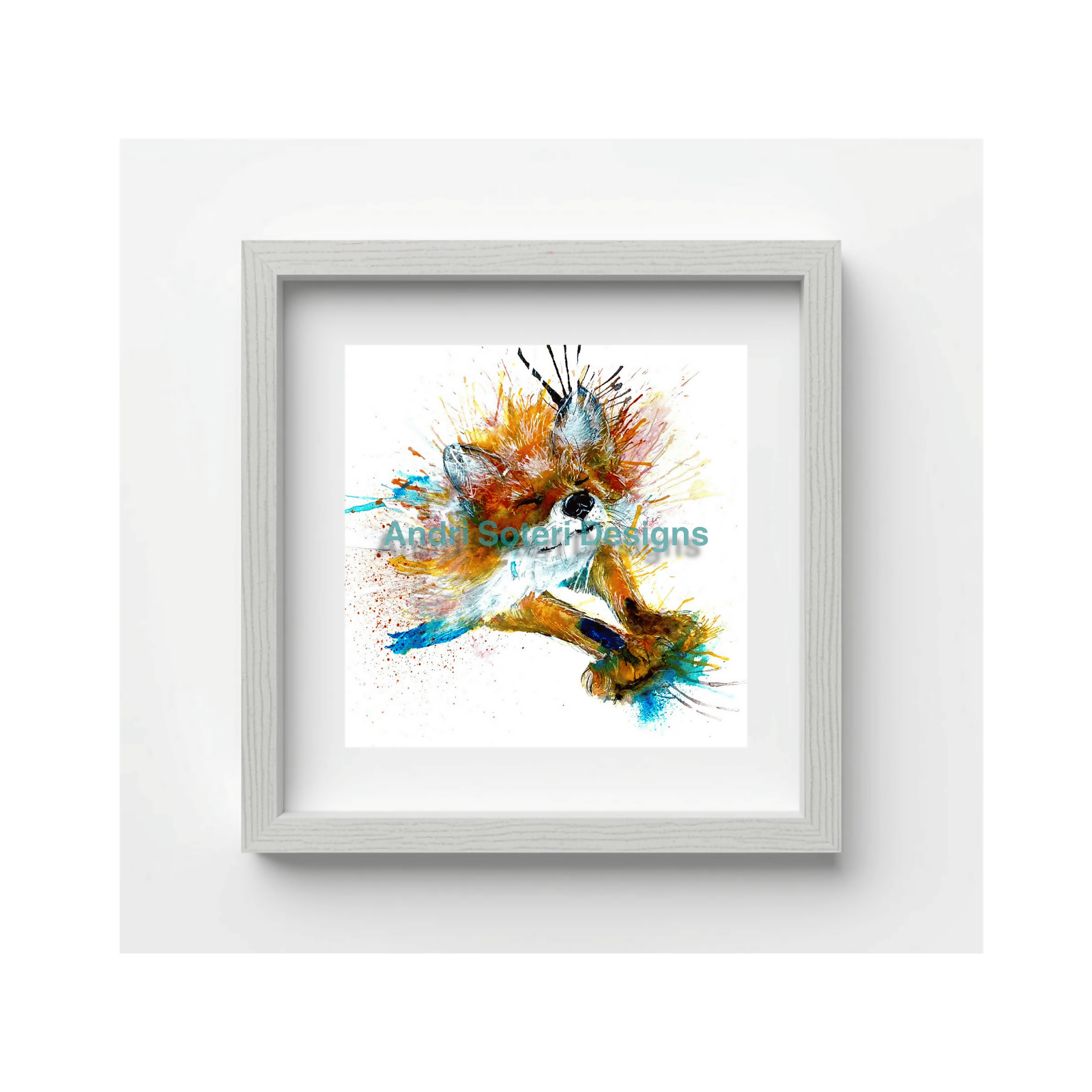 FINE ART PRINT OF MR STRETCHY, PART OF THE 'LITTLE MINI TREASURE' ART COLLECTION