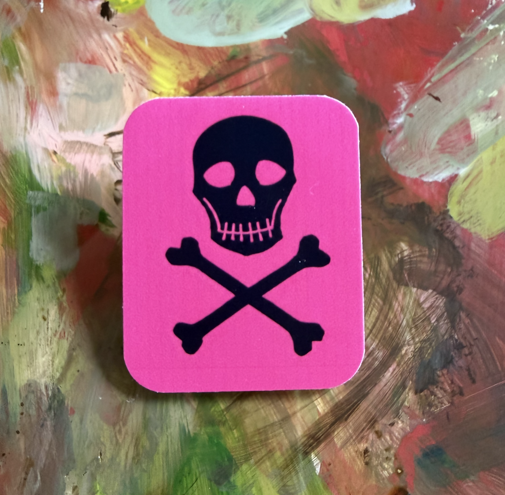 Sticker - Pink Skull