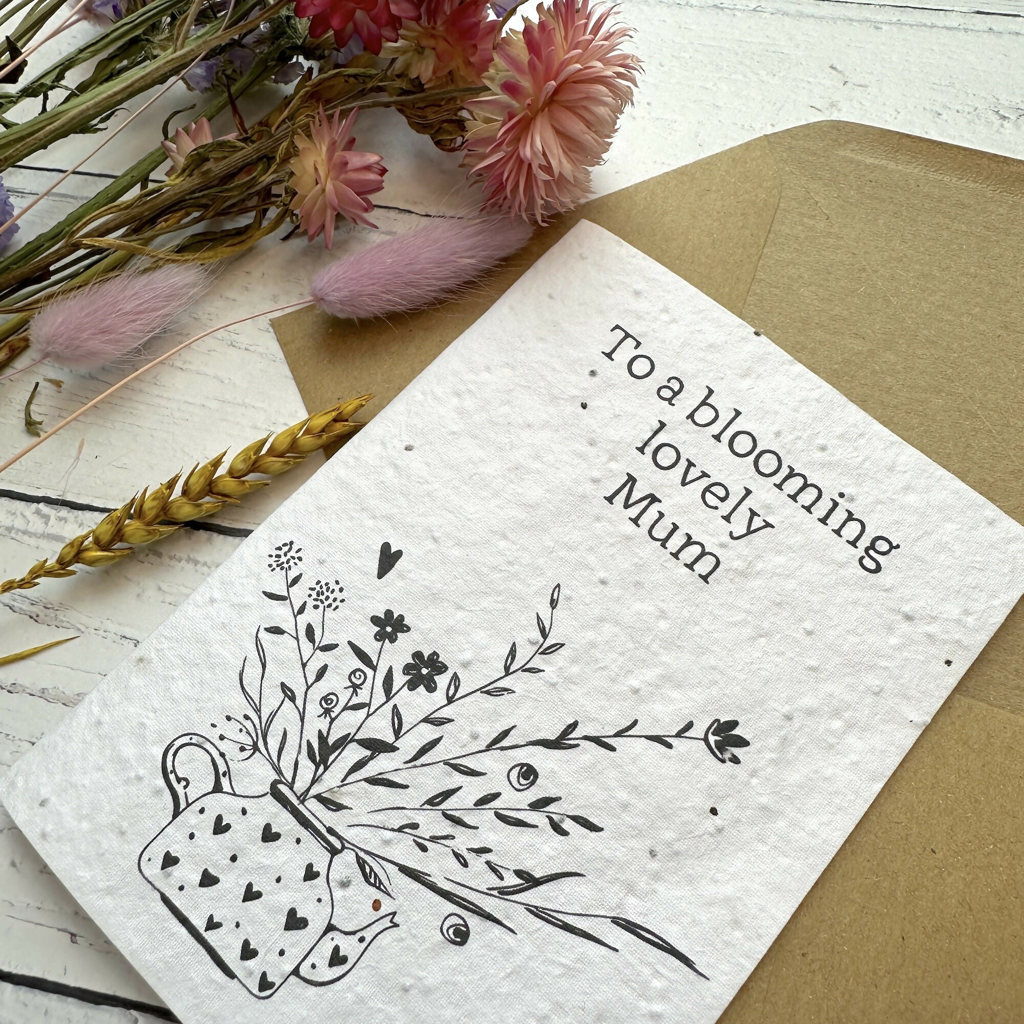 Eco Mother's Day card