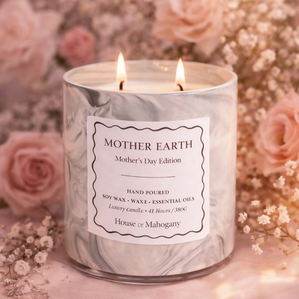 Mother Earth Soy Wax Candle - Mother's Day Edition
