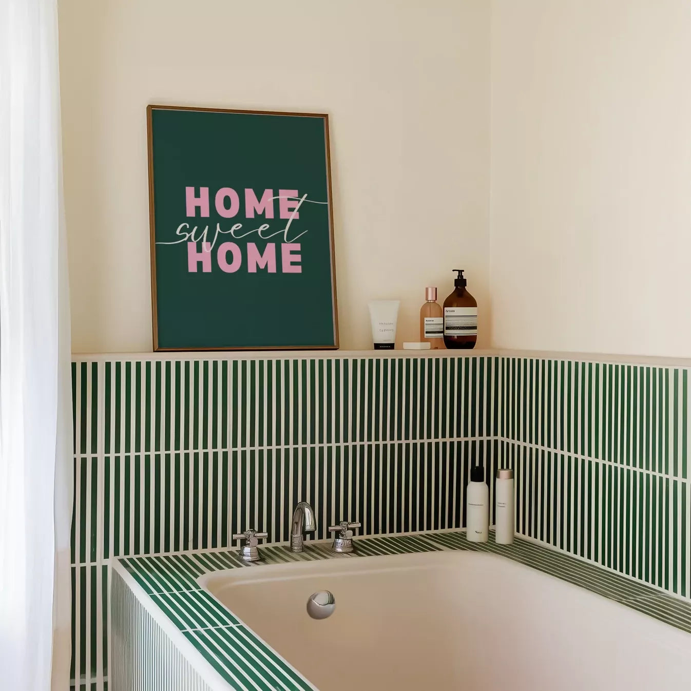 HOME SWEET HOME WALL ART PRINT