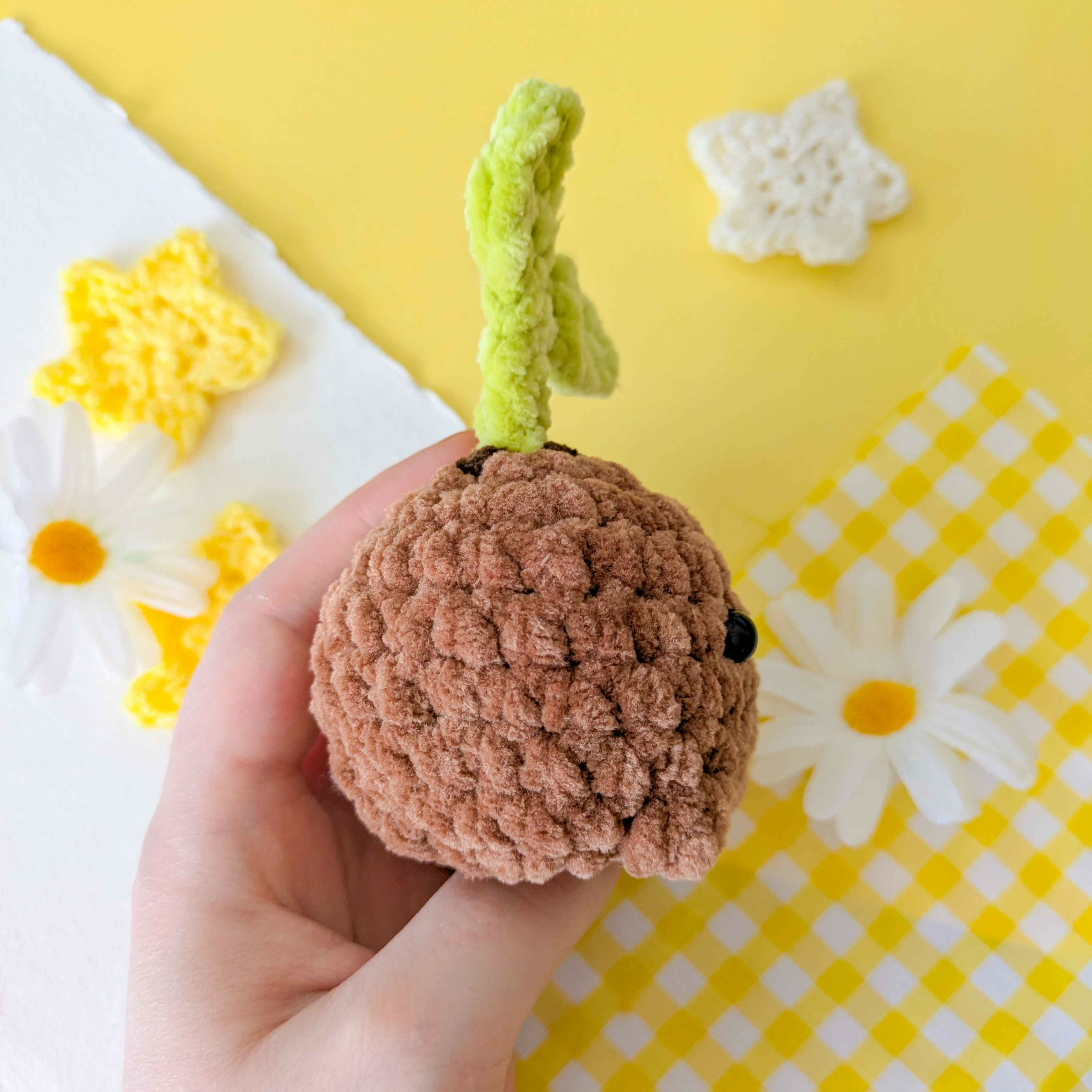 Sophie the Sprout - Pudding Pal - Crochet Plushie