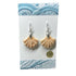 Porcelain Sea Shell Earrings