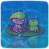 Frog and Mouse Sticker