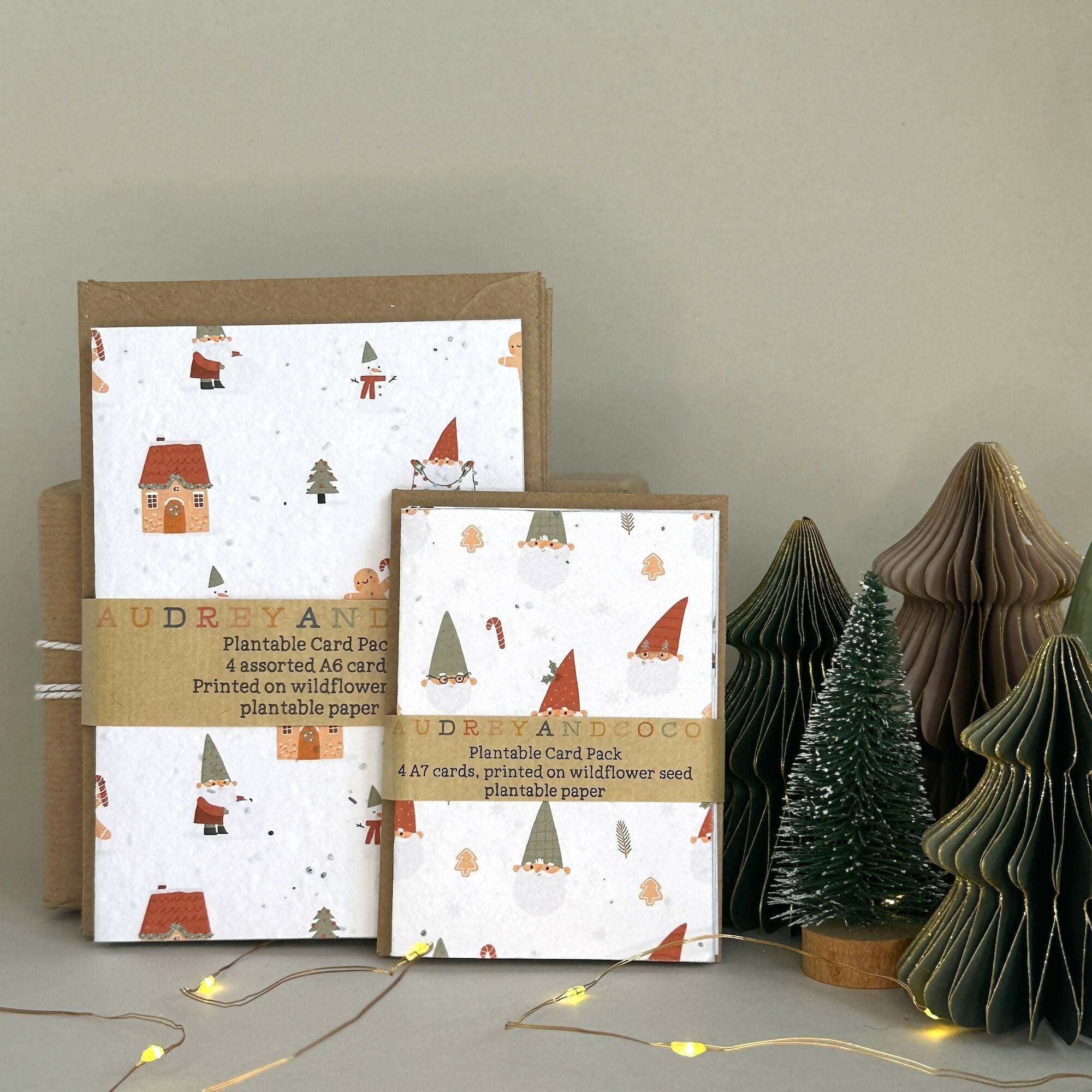 Pack of Eco Christmas Cards