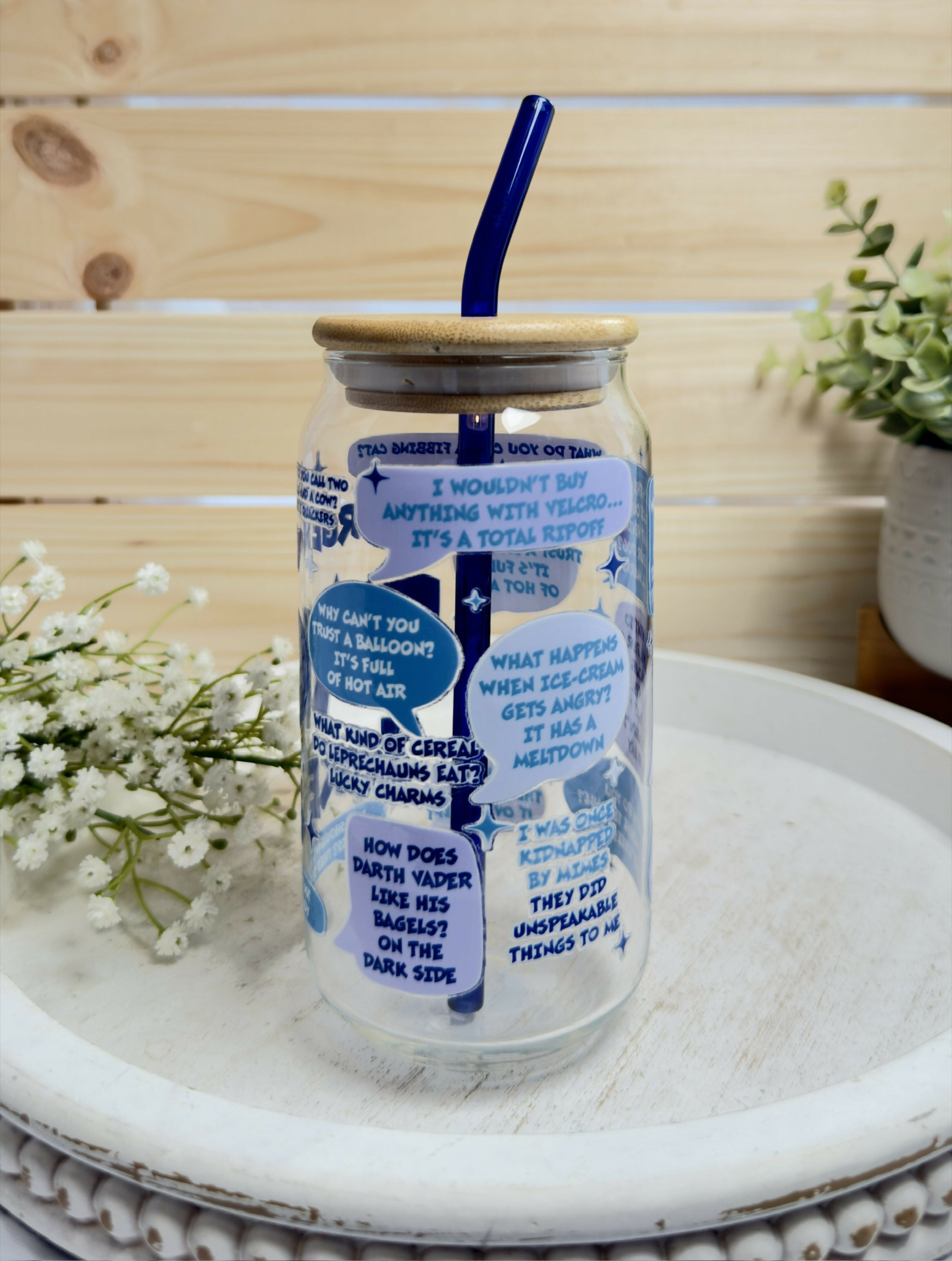 Glass Can Emergency Dad Jokes