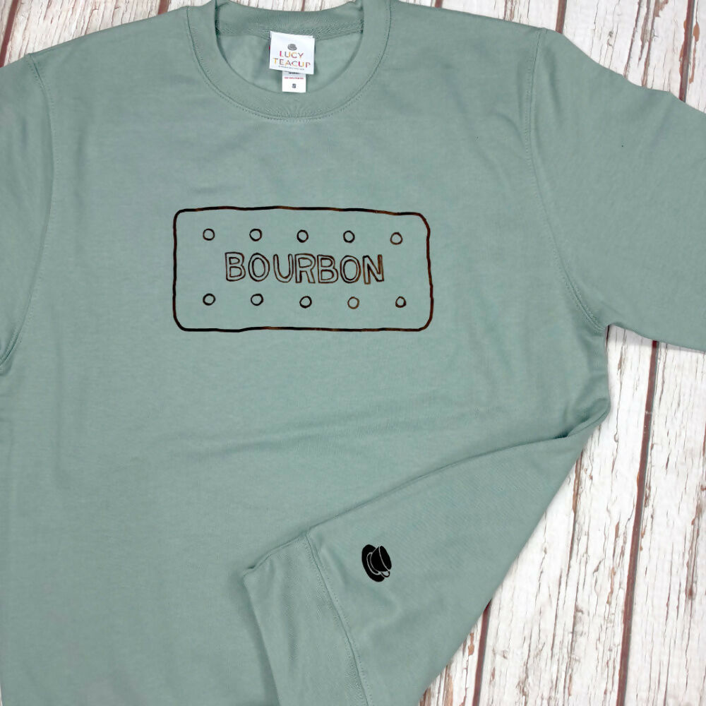 Bourbon Dusty Green Unisex Sweatshirt