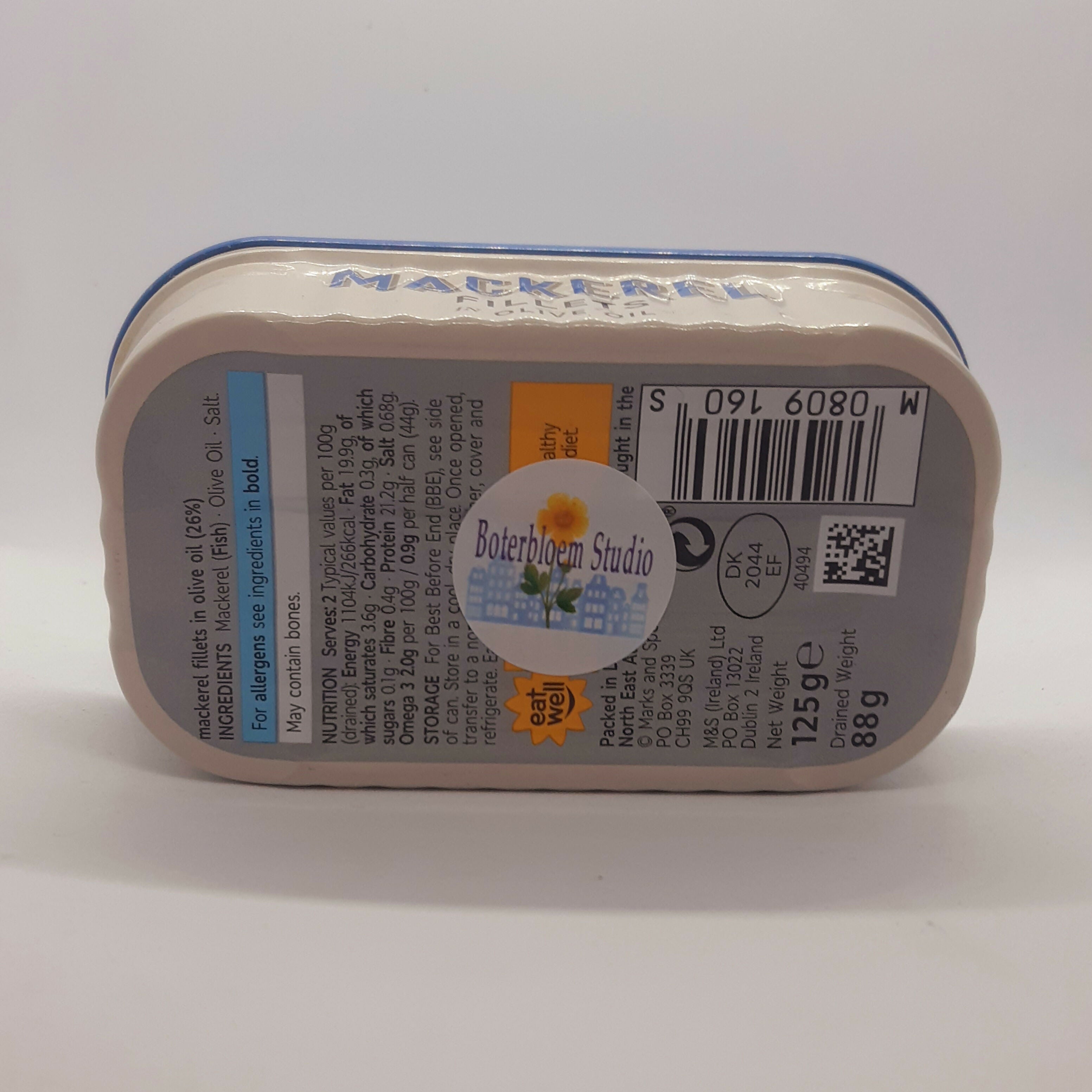 Clay Coastal Scene Diorama Tin