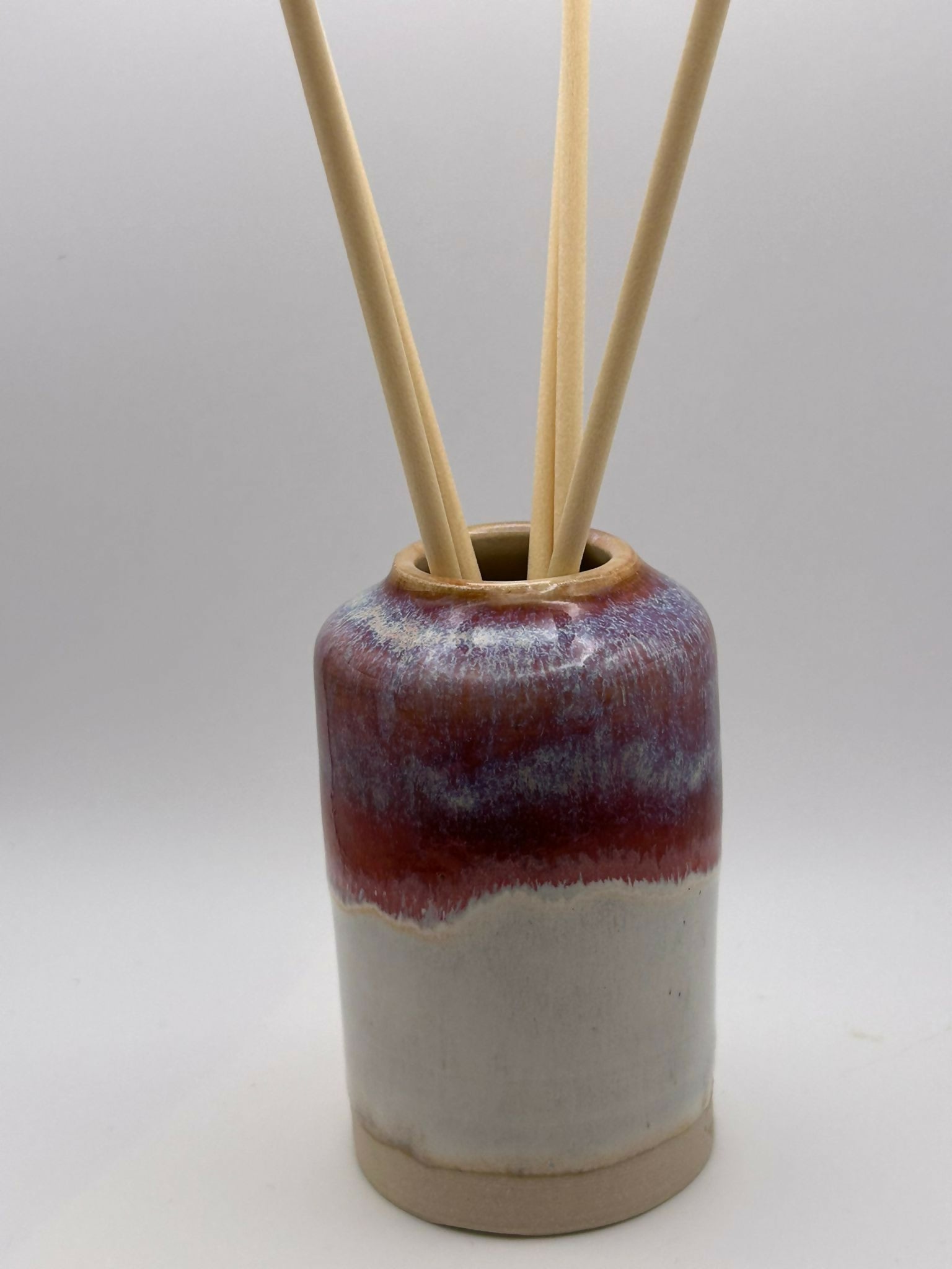 Split Colour Glazed Reed Diffuser Bottle/Bud Vase