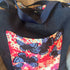 Unique Handcrafted Denim Tote Shopping Bag Handbag Made From Upcycled Jeans
