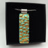 Gold and Blue Ripple Pendant
