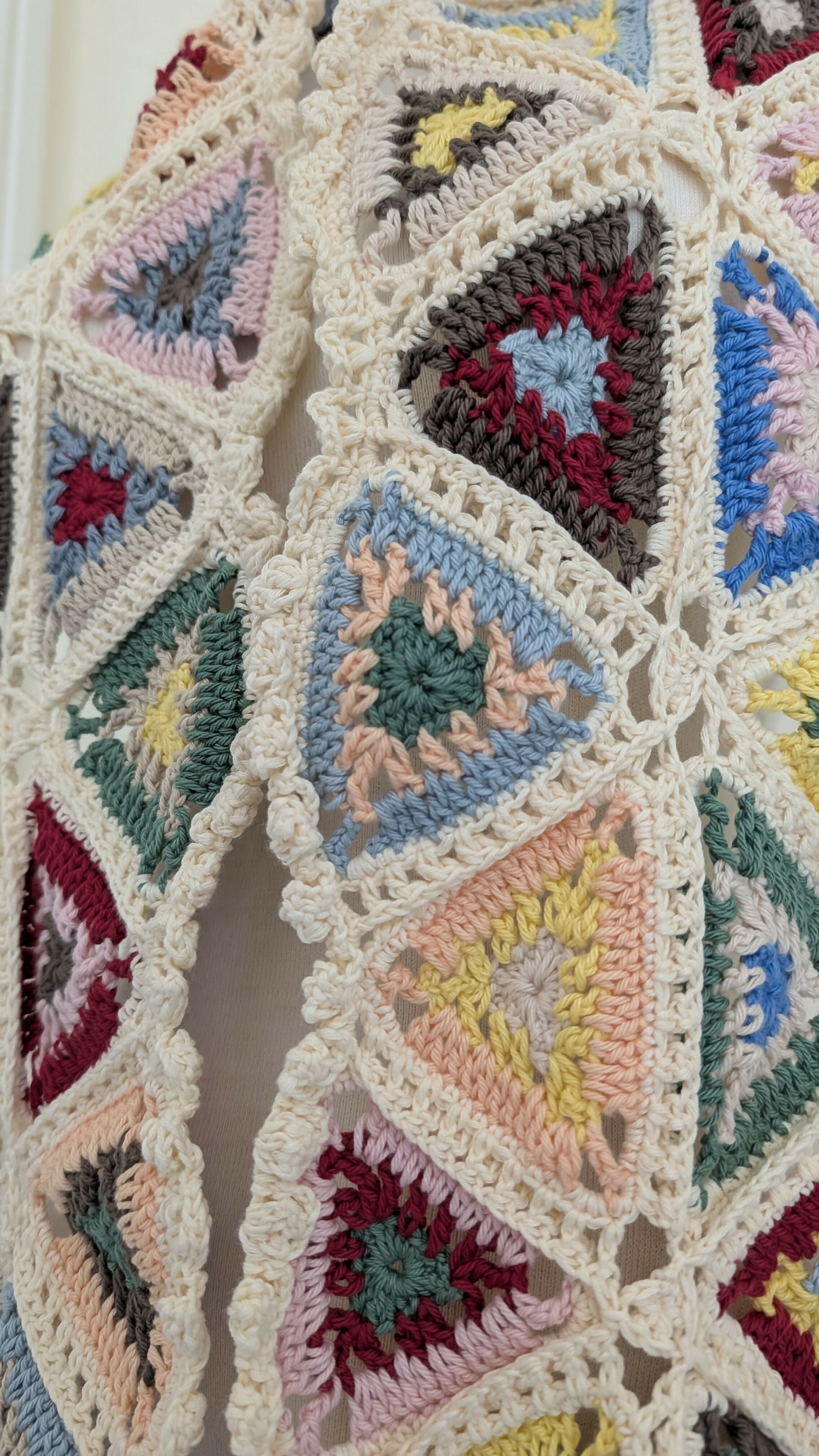 Scarf - Triangles In Bright Colours