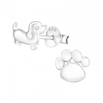 Daschund and paw Stud