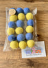 Feltball Garland (18 feltballs)