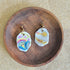 Recycled Ceramic Earring