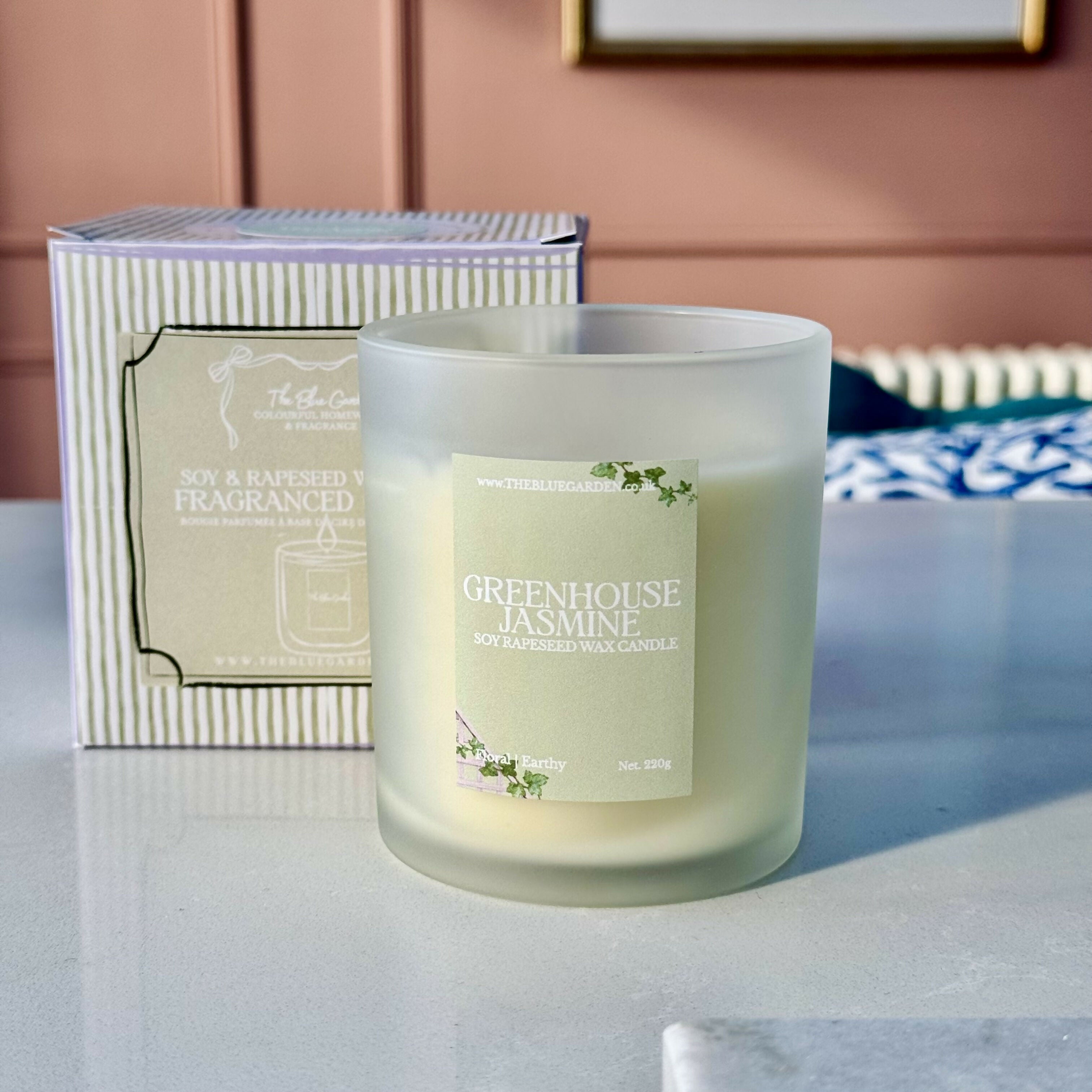 Greenhouse Jasmine | Natural wax scented candle