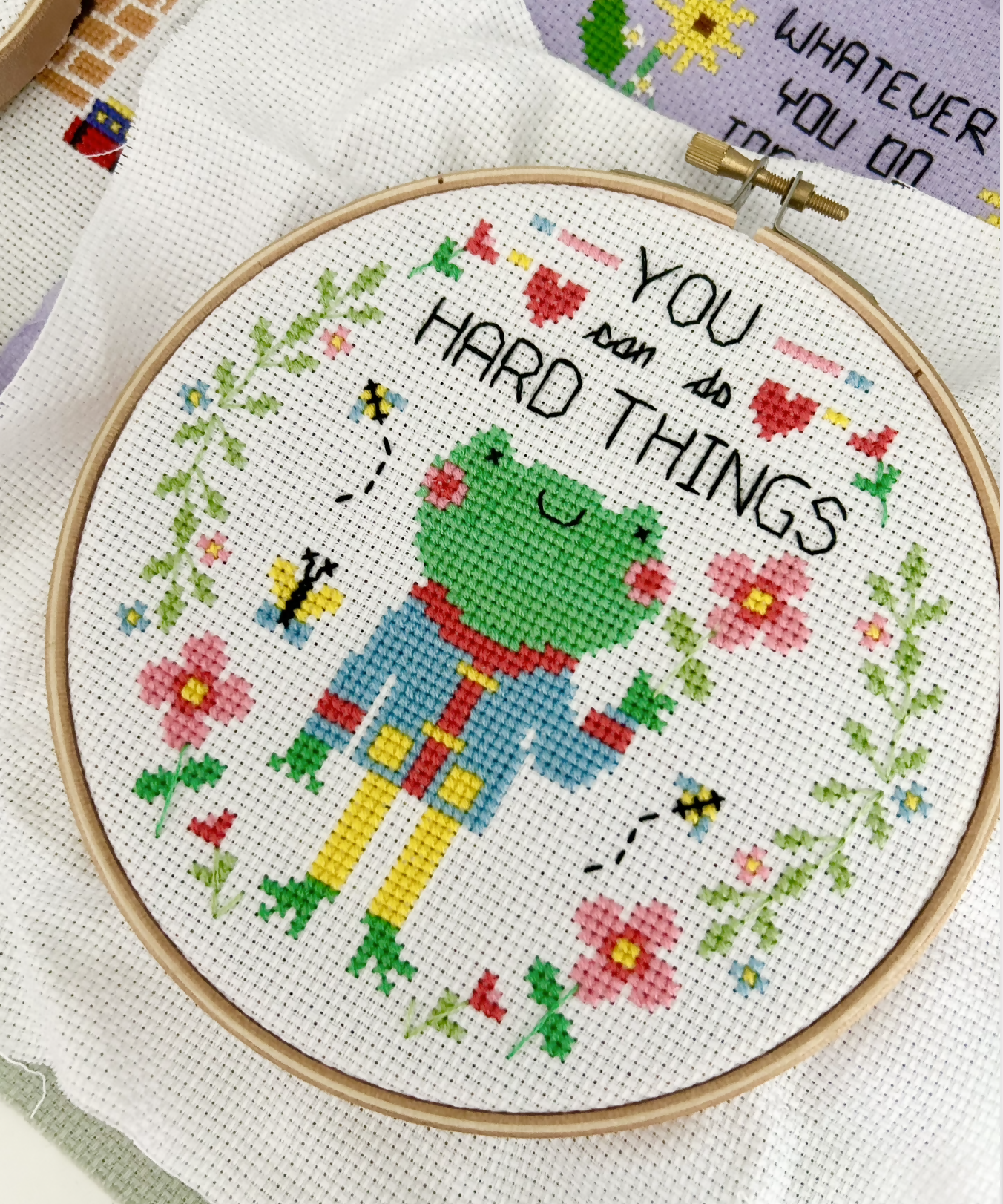 You Can Do Hard Things *Cross Stitch Kit*