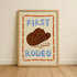 First Rodeo Kids Art Print