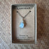 Larimar Wire Wrapped Pendant