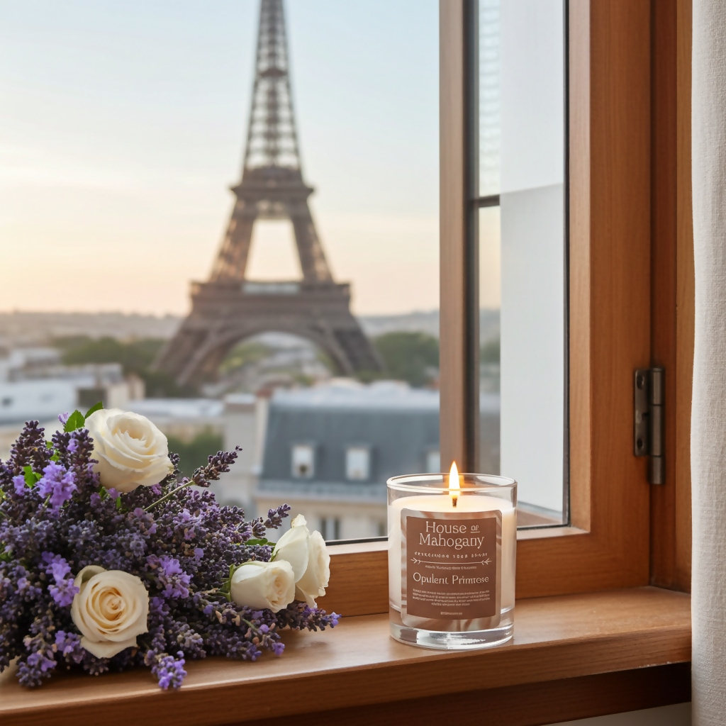 Opulent Primrose Soy Wax Scented Candle