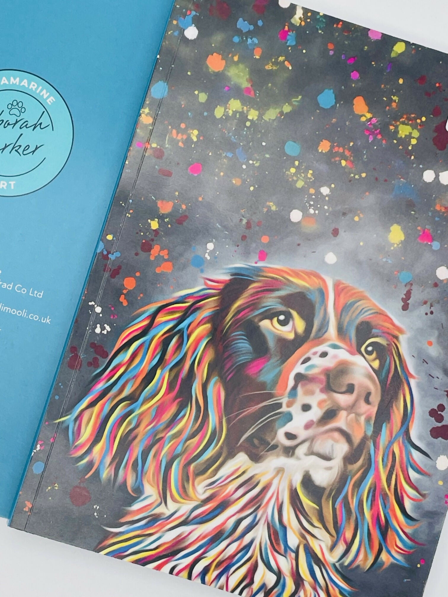Springer Spaniel Colour Splash Notebook