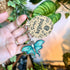 Lunar Moth Wooden Keyring