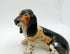 Ceramic Basset hound dog sculpture