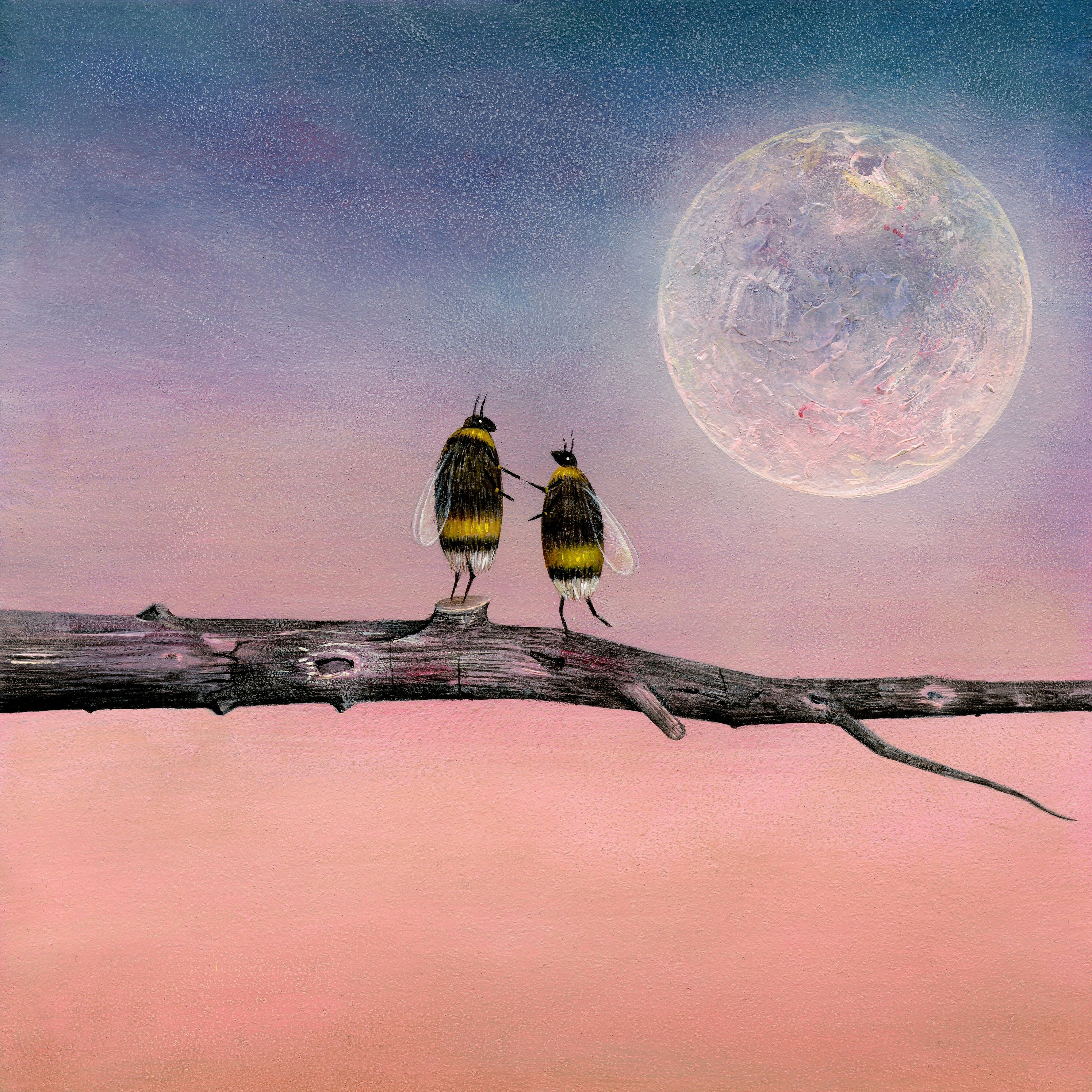 Another World with you 12"x12" Print