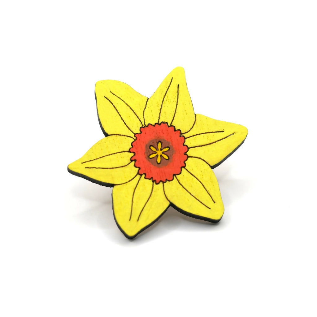 Daffodil Pin Badge