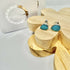 SLEEPING BEAUTY TURQUOISE STUDS