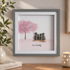 Family Blossom Tree Scene - Square Large