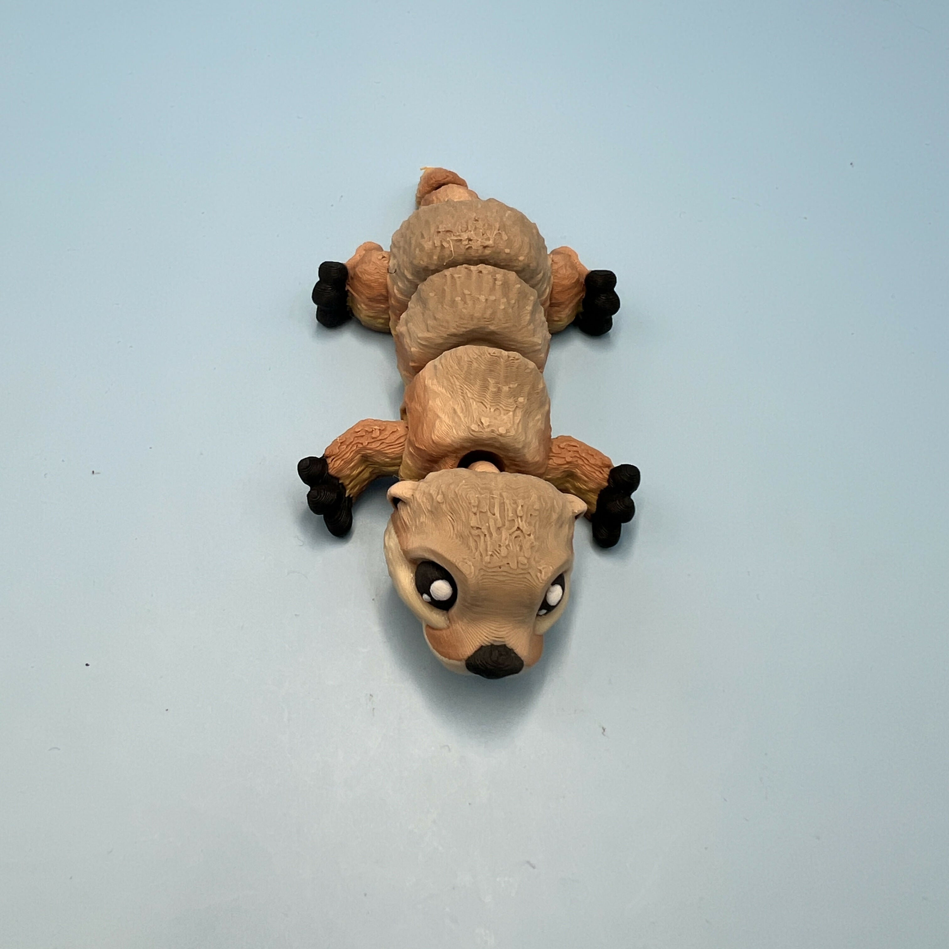 3D Printed SMALL: Articulated Sensory Fidget Animals friends Otter 10.5cm