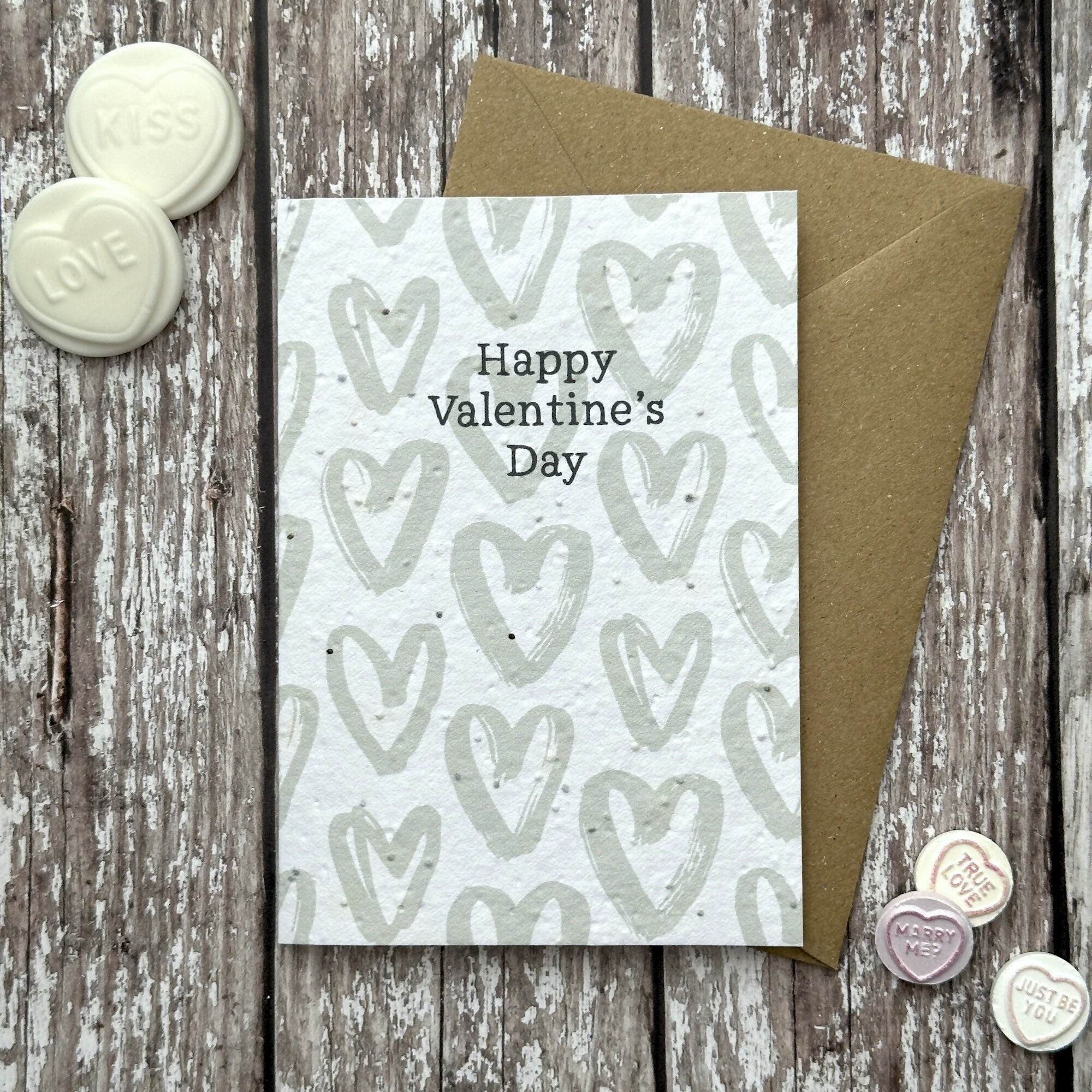 Wildflower Valentines Day Card
