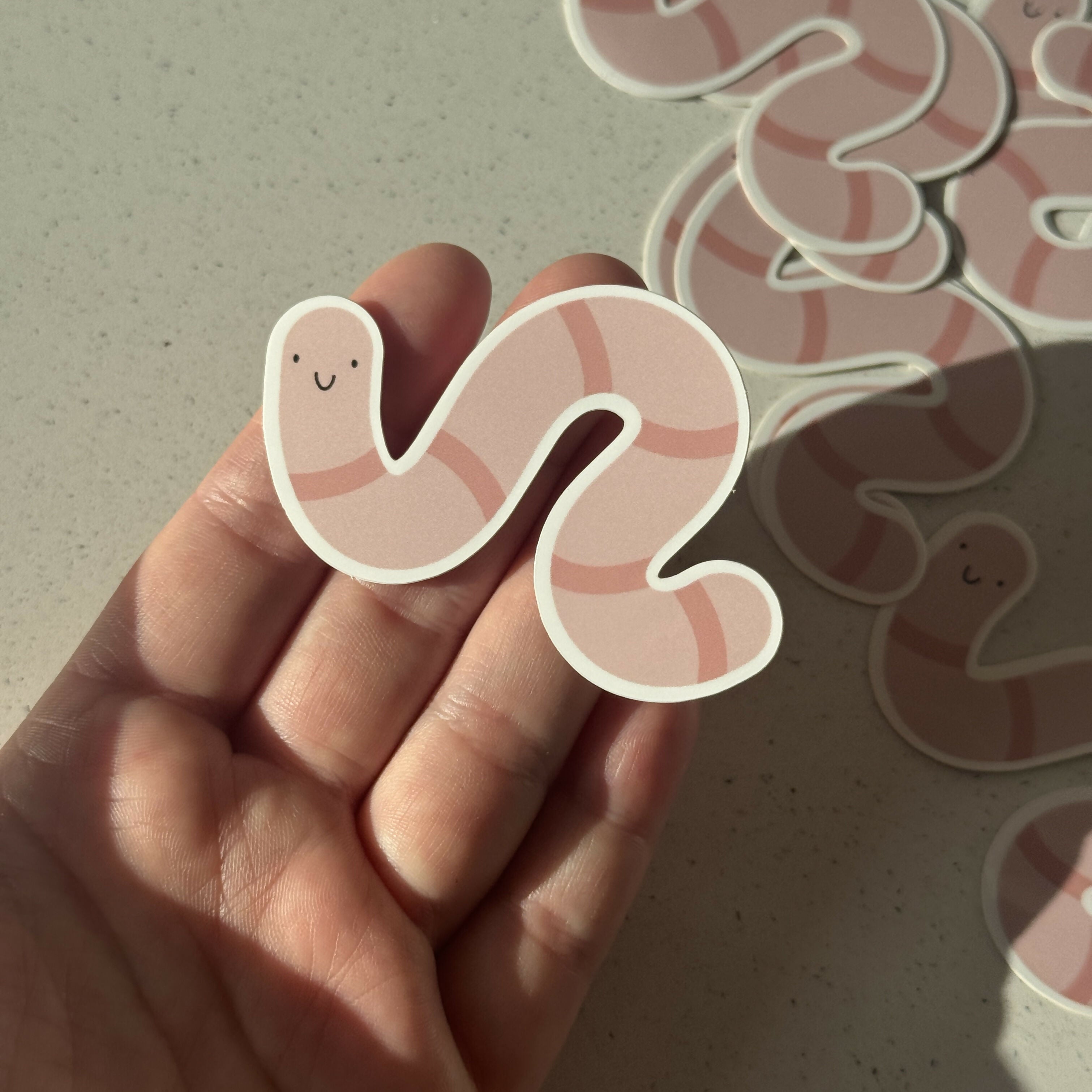 Worm Stickers