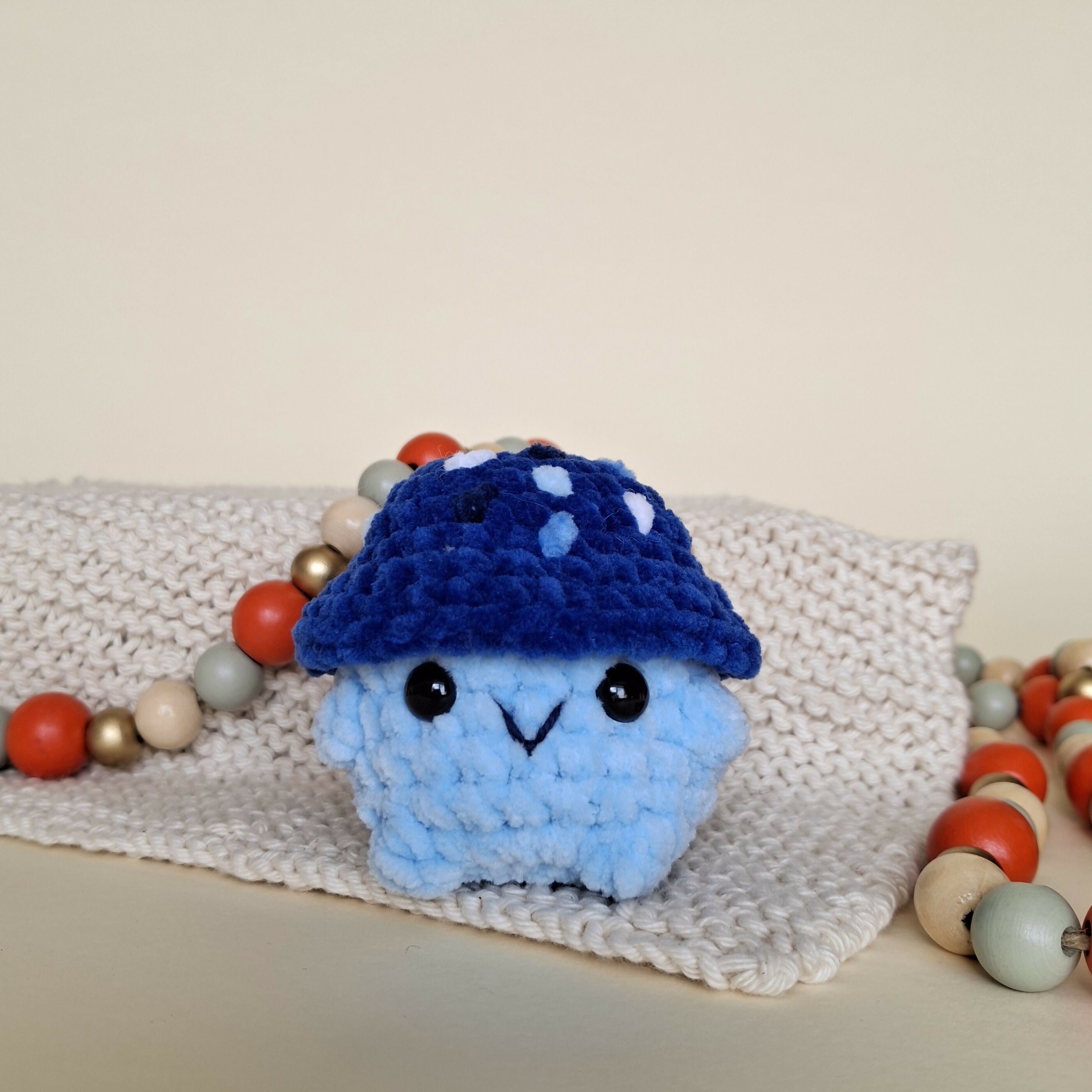Mushroom Blue Painty Paws 2025