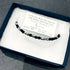 Faceted Czech Glass Bead Wire Bracelet
