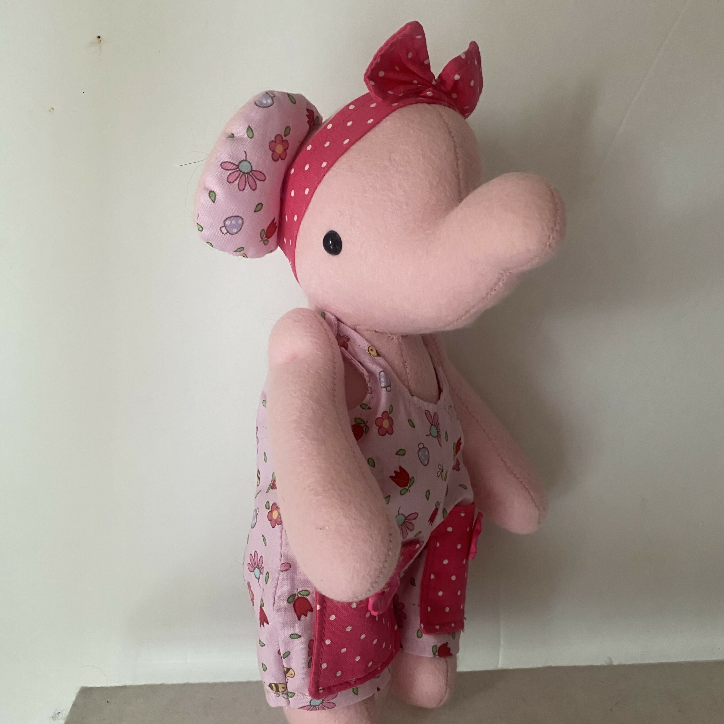 Felt Elephant Soft Toy