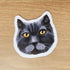 Cute Cat Face Vinyl Stickers