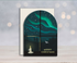 Christmas Window Aurora Card