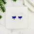 Blue Dragonfly Stud Earrings
