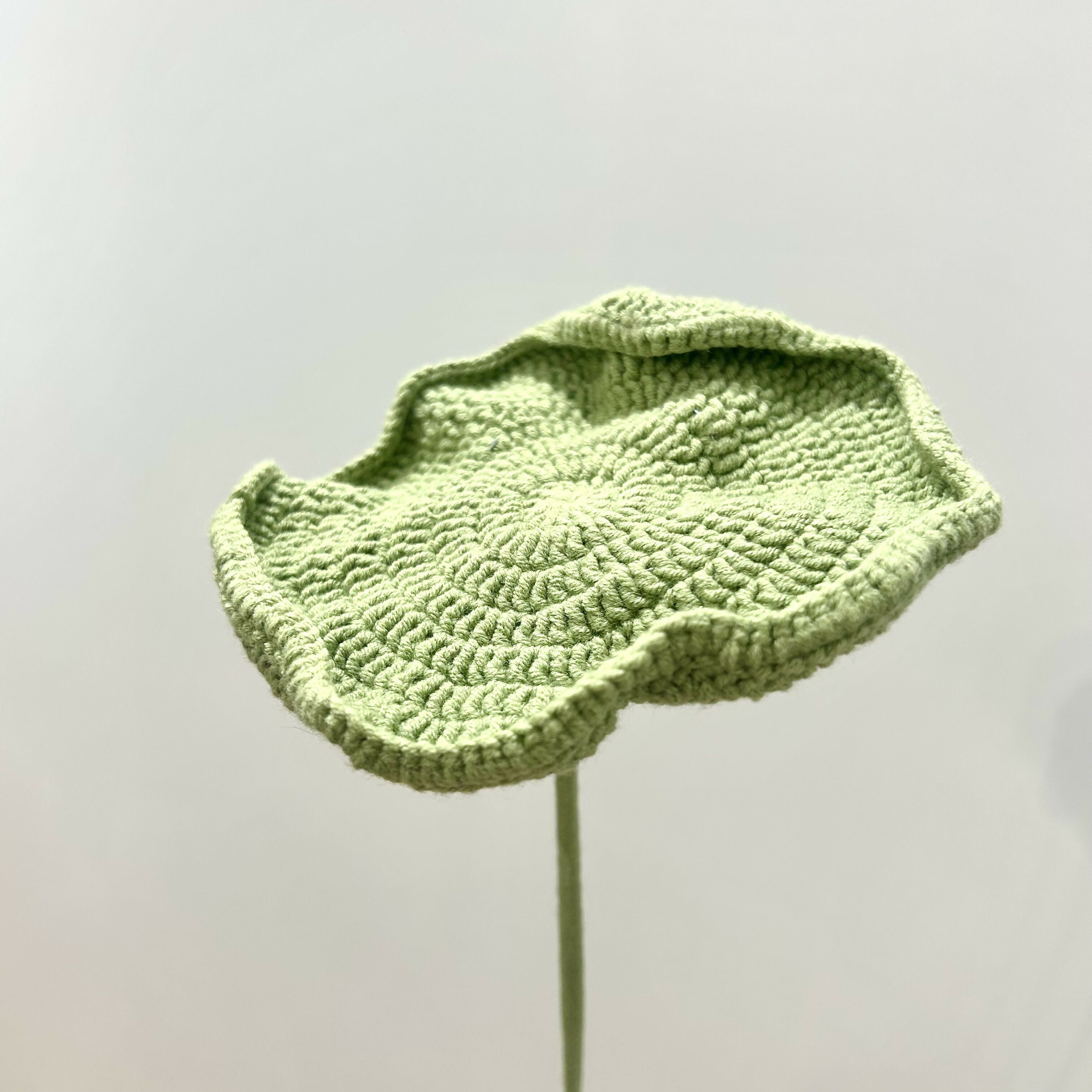Leaf Stem – Handmade Textured Yarn Floral Stems