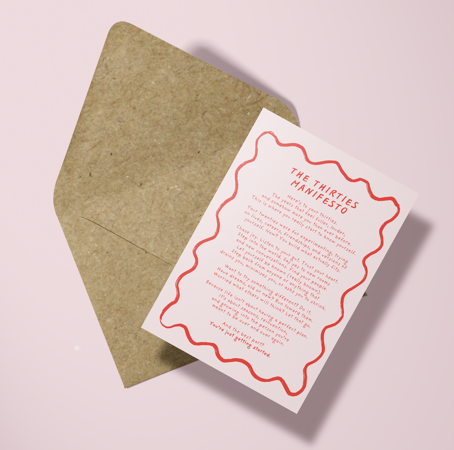 30s Manifesto Card