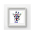 FINE ART PRINT OF RUSS THE GIRAFFE, PART OF THE 'LITTLE MINI TREASURE' ART COLLECTION