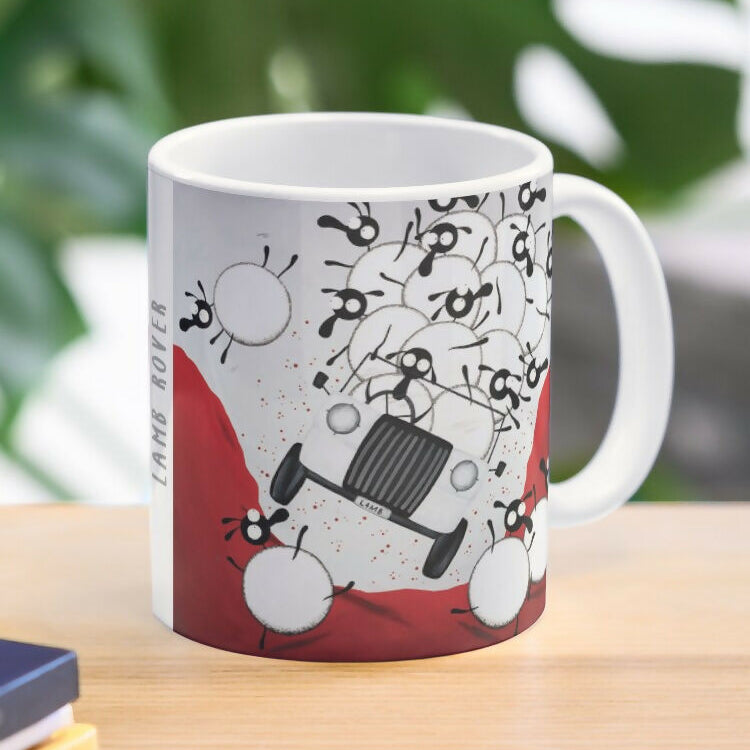 Lamb Rover Ceramic Mug