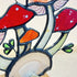 Stained Glass Toadstools on Agate Slice